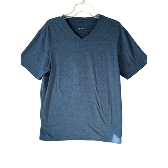 Men Med OLALGO Tee Tshirt Vashed Blue Stripes - Picture 1 of 5
